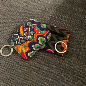 Two Vera Bradley Card Cases